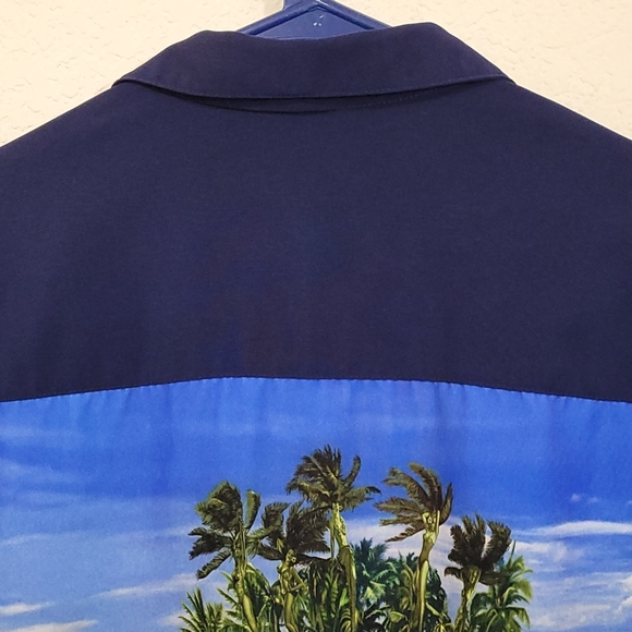 Rietveld USA Hawaiian Shirt - Navy - Large - Picture 16 of 16